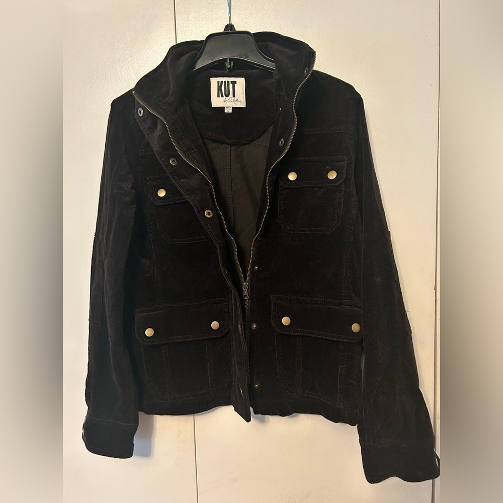KUT brown corduroy jacket